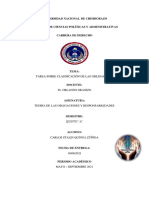 Clasificación de Las Obligaciones - Quinga Carlos - 5a