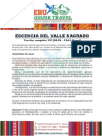 Valle Sagrado Vip Fdesp