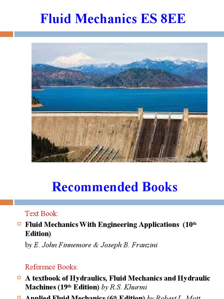 Introduction To Fluid Mechanics | PDF | Fluid Mechanics | Viscosity