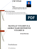 Materi Defisiensi of Vitamin D