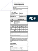 Universidade Do Estado Do Rio de Janeiro Formulário de Identificação Da Disciplina