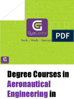 Degree Courses in Aeronautical Engineering in India