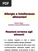 Allergie e Intolleranze Alimentari