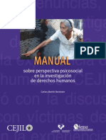 Manual Sobre Perspectiva en La Investigacion de Derechos Humanos Coleccion Cejil