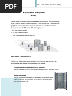 Base Station Subsystem (BSS) : CH 1: GSM (Global System For Mobile)