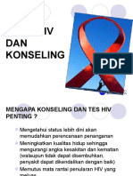 HIV and AIDS Tes Dan Konseling