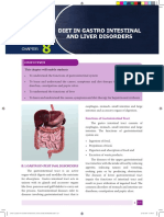 Diet in Gastro Intestinal and Liver Disorders: Objectives