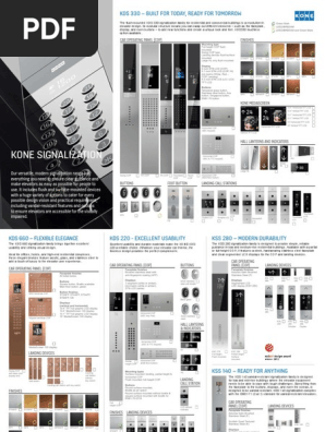 KONE Signal89 | PDF | Liquid Crystal Display | Elevator