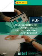 2017 1020 Marco Común de Competencia Digital Docente