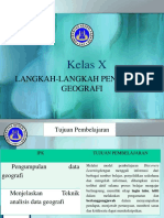 Pert 3 KD 3.3 Langkah-Langkah Penelitian Geografi