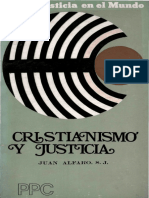 ALFARO Juan Cristianismo y Justicia PPC 1973