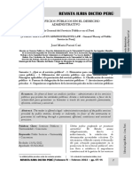 Los Servicios Públicos en El Derecho Administrativo - Autor José María Pacori Cari