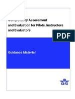 Competency Assessment and Evaluation For Pilots Instructors and Evaluators GM