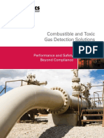 Combustible and Toxic Gas Detection Solutions: Performance and Safety Beyond Compliance