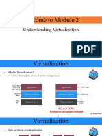 Welcome To Module 2: Understanding Virtualization