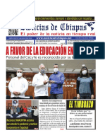 PERIÓDICO NOTICIAS DE CHIAPAS, EDICIÓN VIRTUAL MARTES 08 DE FEBRERO DE 2022