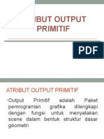 Atribut Output Primitif