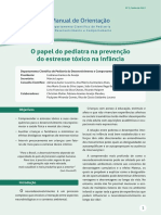 O Papel Do Pediatra Na Prevenção Do Estresse Tóxico Na Infância Autor Sociedade Brasileira de Pediatria