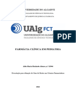 Farmácia Clínica em Pediatría Autor Alda Maria Machado Afonso