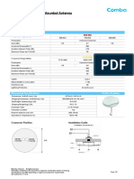 Indoor Omni Ceiling Mounted Antenna: IXD-360VH03NN