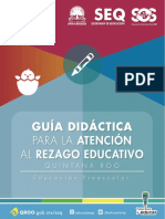 Guía Didáctica para La Atención Al Rezago Educativo - Preescolar