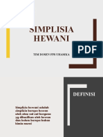 Simplisia Hewani