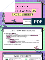 How to Work on Excel Sheets Workshop by Slidesgo