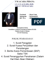 Hukum Acara Pidana 1