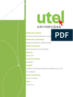 Uriel - Juarez - Actividad 3 - Estructura de La Industria de La Transformacion.