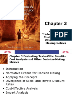 Evaluating Trade-Offs: Benefit - Cost Analysis and Other Decision-Making Metrics