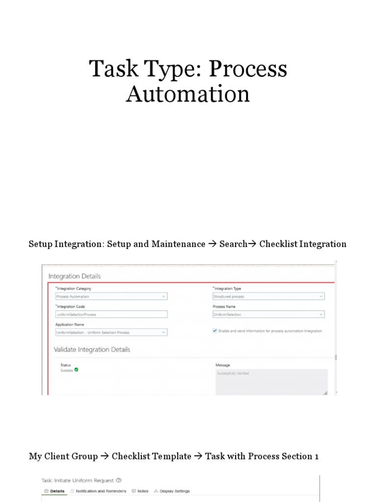 Process Automation Setup Guide | PDF | Technology & Engineering