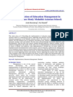 Implementation of Education Management in Thailand (Case Study Mulnithi Azizstan School)