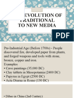 The Evolution of Traditional Media (3)