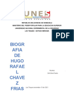 Biografia de Hugo Rafael Chavez Frias