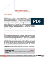 Díaz-Barriga, F. (2012). Reformas Curriculares y cambio sistémico