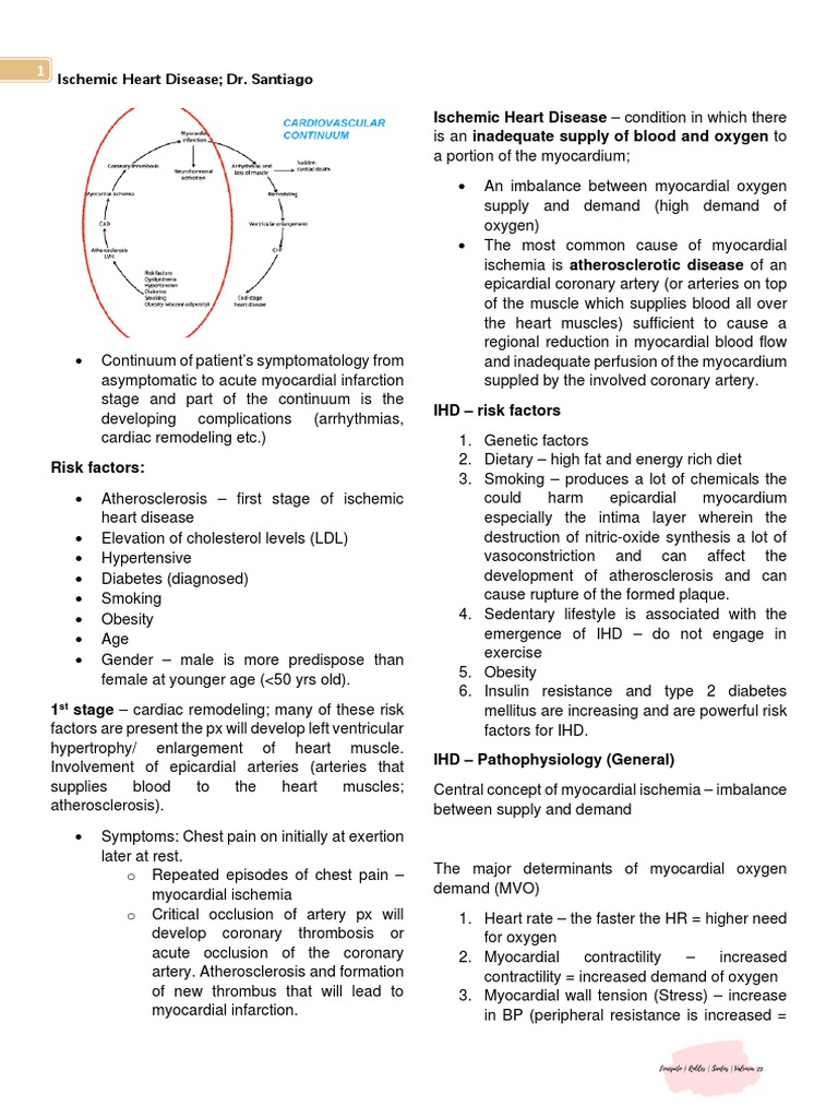 Understanding Ischemic Heart Disease | PDF | Myocardial Infarction ...