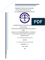 Informe Final Practica Sisfoh-Dina Beatriz Quispe Quispe