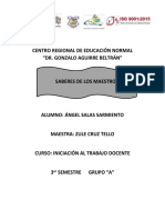 Saberes Docente, 3 Textos