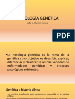 2 Nosología Genética