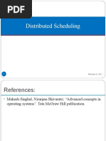 Distributes Scheduling