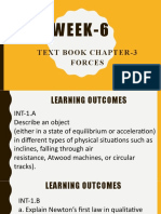 WEEK-6: Text Book Chapter-3 Forces