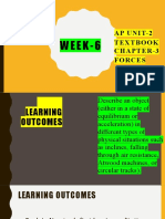 WEEK-6: Ap Unit-2 Textbook Chapter-3 Forces