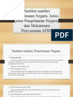 Sumber-Sumber Penerimaan Negara, Jenis-Jenis Pengeluaran Negara