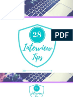 28 Interview Tips