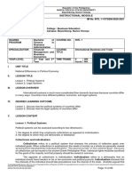 Instructional Module: Republic of The Philippines Nueva Vizcaya State University Bayombong, Nueva Vizcaya