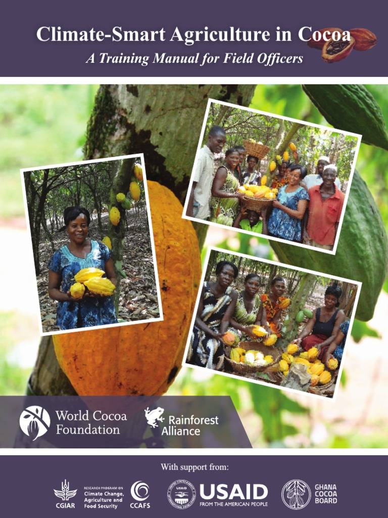 Climate Smart Agriculture Cocoa Training Manual | PDF | Cocoa Bean ...