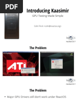 Introducing Kaasimir - GPU Testing Made Simple