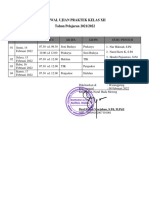 Jadwal Ujian Praktek Kelas Xii