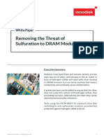 Innodisk Removing The Threat of Sulfuration To DRAM Modules White Paper 201811