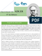 Alfred Adler, fundador de la Psicología Individual